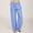 Light Blue, variant on ZZwxWA Work Pants for Women, Women's Casual Trousers Solid Drawstring Waist Long Pants With Pocket Sales