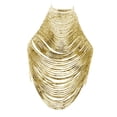 thumbnail image 1 of Milaget Rhinestone Body Chain Gifts Bra Bikini Chain for Performance Party Halloween Gold, 1 of 8