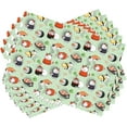 thumbnail image 3 of UniVerse Kawaii Cat Wrapping Paper - Cute Sushi Cat - Japanese Gift Wrap for holiday birthday Pet Lovers - 20 X 28 Inches Per Sheet （6 Sheets), 3 of 14