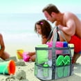 thumbnail image 5 of NSESSHome Mesh Beach Bag, Durable Tote Bag, Simply lightweight for Shopping Groceries Sports Gym Swimming Pool Travel Tote Bag, 5 of 6
