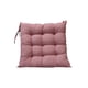 thumbnail image 1 of Cojín de asiento de lino Billuyoard antideslizante color rosa cuadrado para sillón Decoración del hogar, 1 of 6
