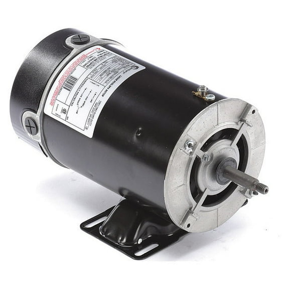 Pool Pump Motor, Split-Phase, 1/10, 3/4 HP, 48Y Frame, 3,450/1,725 Nameplate RPM