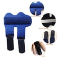 thumbnail image 3 of ropa de deporte Finger Brace Support Hand Splint Fix Protector para Artritis Articulación Azul JShteea El nuevo, 3 of 9