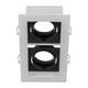 thumbnail image 1 of Lámpara Downlight Empotrable Tecnolite Dirigible 120W 2 Base negro, 1 of 4