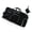 Black, variant on Foldable Gym Duffel Bag with Shoe Compartment, Travel Carry On Luggage, Expandable Sports Bag, Water-Resistant Cationic Fabric, Unisex, Pink