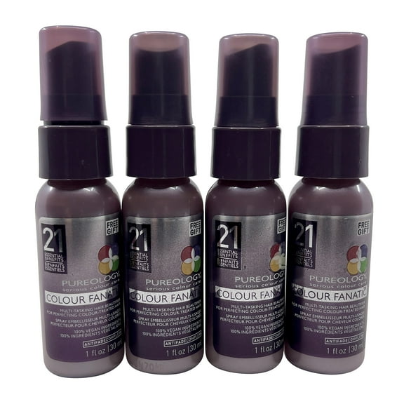 Pureology Colour Fanatic Multi Tasking Hair Beautifier 1 oz Set of 4