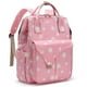 thumbnail image 1 of Mochila Mimfutu Flowers para portátil 15.6 pulgadas impermeable rosa, 1 of 6