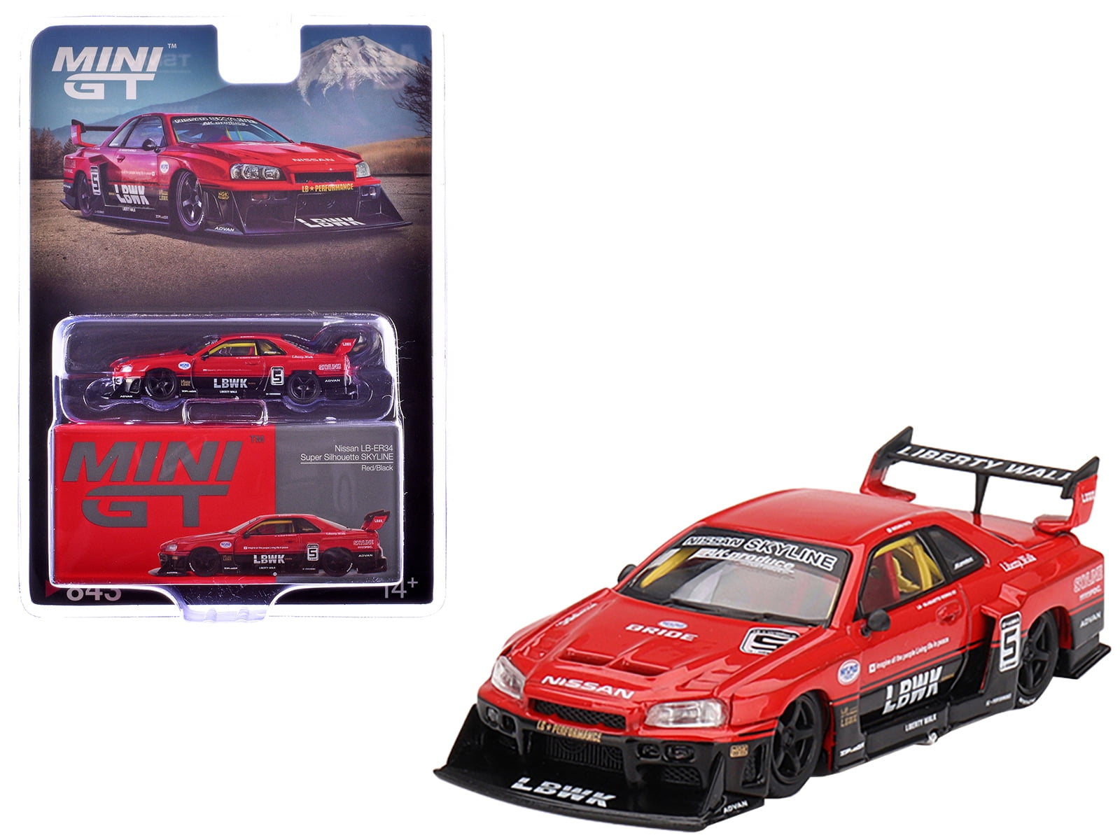 EVA Racing & LB★WORKS Nissan GT-R ミニカー EVA Racing & LB☆WORKS Nissan GT-R ミニカー