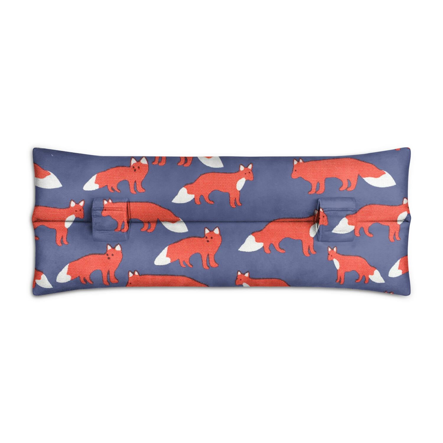 Foxy Forest Night Design Seatbelt Pressure Relief Pad - Soft Car Pillow for Women After Surgery, Universal Fit for Mastectomy & Chest Procedures (Cartoon Sky Floral Art)