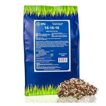 16-16-16 Complete Lawn & Garden All Purpose Granular Fertilizer - The Ultimate Plant Food for Greenery & Vibrant - for All Plants, Vegetables, Fruits, and Berries - 25lbs