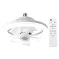 thumbnail image 1 of Ventilador de techo Lámpara LED E27 Base Lámpara Ventilador de techo (3 colores regulables), 1 of 9
