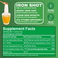 thumbnail image 5 of Smart Eats Iron Shot: 2-in-1 Iron-Multivitamin Blend | Highly Absorbed | Avoid Side Effects | 24mg Ferrous Glycinate | Vitamins B12, C, D, More | Boost Hemoglobin, Ferritin | Unflavored | 30 Scoops, 5 of 9
