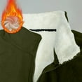 thumbnail image 5 of ZOYOEN Mens Fleece Vest with Pockets- Zip Up Warm Lightweight Casual Winter Outwear Sleeveless Jacket Army Green Size S, 5 of 9