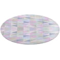 thumbnail image 5 of Polygon Pattern Rainbow Round Carpet Circle Rug Outdoor Patio Area Rug Washable Large Area Rugs Hallway Room Decor Fitness Mats, 5 of 8