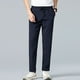 thumbnail image 3 of Pantalones de jogging elásticos con cordón para hombre, de seda helada: poliéster, pierna recta, deportivos, informales, cómodos, 3 of 8