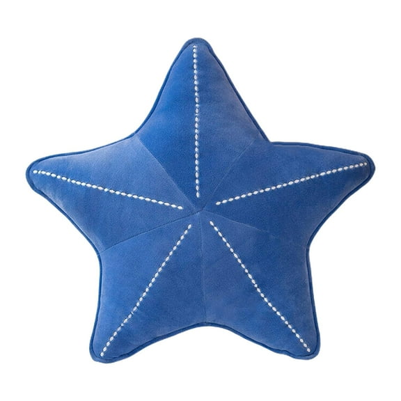 19.7in Summer Sea Cute Pillow Cushion Gift and Decorate Your Home Suede Seashell Modern Cushions for Children Adult