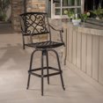 thumbnail image 1 of Noble House Paris Copper Finish Cast Aluminum Swivel Single Bar Stool, 1 of 6