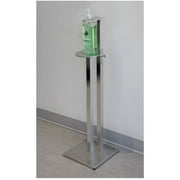 Advance Tabco SST-36 Aluminum 36" Tall Sanitizer Dispenser Stand