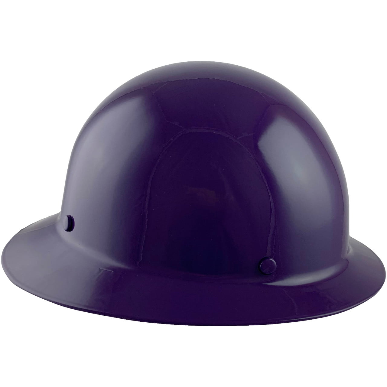 MSA Skullgard Full Brim Hard Hat with FasTrac III Ratchet Suspension - Purple