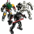 thumbnail image 2 of Space Series Building Blocks Stormtrooper Mech Boba Fett Mech Darth Vader Mech Children Holiday Gift Assembling Toy, 2 of 6