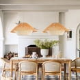 thumbnail image 4 of Arturesthome Wabi-Sabi Style Japanese Retro Hemp Rope Pendant Light, 4 of 11