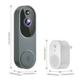thumbnail image 2 of El timbre para el dormitorio: elementos esenciales Safedoorbell, timbre seguro con cámara, puerta segura inalámbrica con cámara, timbre seguro sin cuota mensual, acceso a su hogar inalámbrico, video W, 2 of 2