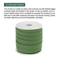 thumbnail image 3 of Uxcell 2/5" Double Fold Bias Tape Polyester Continuous Bulk Bias Tape for Sewing Seaming Light Green 25 Yards, 3 of 7