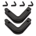 thumbnail image 1 of FESTFENDS 6Pcs Plastic Barbell Storage Hook Wall Mounted Barbell Rack Attachment for Squat Bench, 1 of 8
