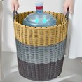 thumbnail image 5 of XGFHYJEH Plastic Laundry Basket with Handles, Large Dirty Clothes Hamper for Baby Kids Nursery, Portable Laundry Bag, Big Washing Bin, Decorative Storage Container for Dorm, Bedroom, Bathroom, 5 of 7