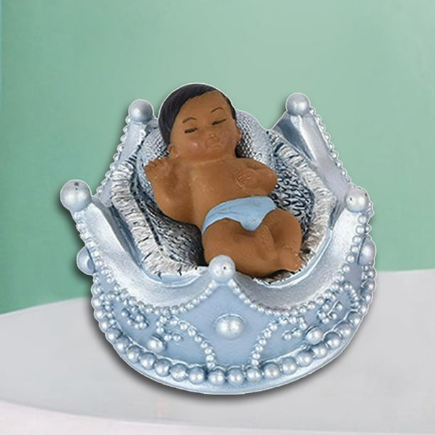 Estatuas pequeñas y para bebés, decoración para hogar, adornos decorativos, estatuilla para sala de , dormitorio, de escritorio de of - Bebé Niño Corona Bebé Niño BLESIY figuritas de estantería