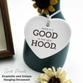 thumbnail image 4 of Citas Inspiradoras, Regalos Para Mujeres, Recordatorio De Afirmaciones, Estímulo Motivacional Positivo Presente, La Fuerza Presente Es Lo Que Ganamos, Adorno En Forma De Corazón, 4 of 5
