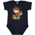 thumbnail image 3 of Inktastic Cowboy Boy on Pony Boys Baby Bodysuit, 3 of 5
