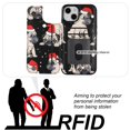 thumbnail image 4 of Funda Cartera HAOPINSH para iPhone 13/14 6.1 con Porta Tarjetas, 4 of 6