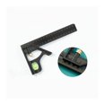 thumbnail image 2 of 150/200/300mm Multifunctional Combination Movable Ruler Protractor Angle Ruler Level Aligner ,Water-Proof & Dust Resistant, 2 of 7