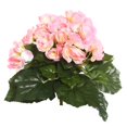 thumbnail image 1 of Light Pink Begonia Floral Bush - 9.5 in., 1 of 1