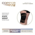 Copper Fit Rapid Relief Knee Wrap