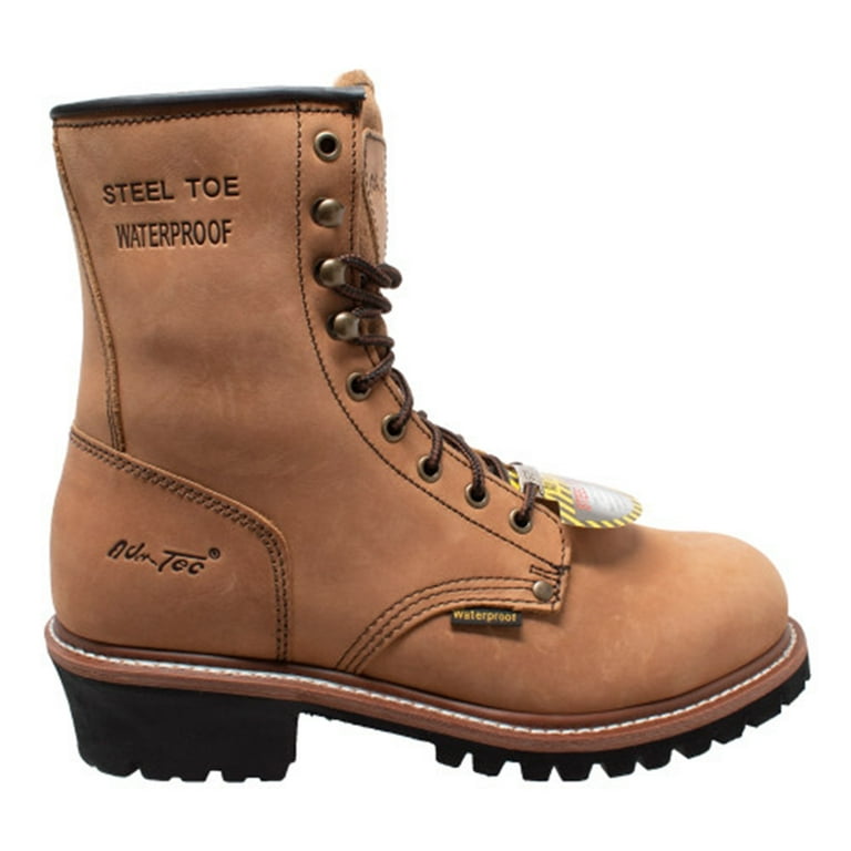 Men's logger work boots sale