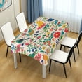 thumbnail image 4 of Yayeee Tablecloths 60" x 60" Rectangle Wrinkle Resistant Party Table Cover, Cartoon Animals, 4 of 8