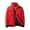 Red, variant on Mens Puffer Jacket Winter Warm Zip Up Long Sleeve Down Coat Solid Color Relaxed Fit Parka Padded Outwear Casual Mens Jackets Black XXL