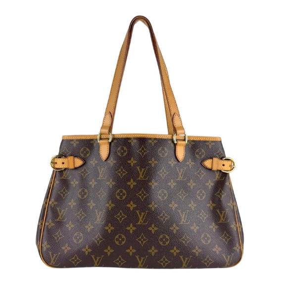 Pre-Owned Louis Vuitton Monogram Batignolles Horizontal Handbag in Brown Canvas, Women's,...