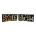 thumbnail image 1 of Cape Craftsmen Smile & Laugh Juego de 2 piezas de lienzo con luz LED para impresi?n de pared Cape Craftsmen PSS04, 1 of 3
