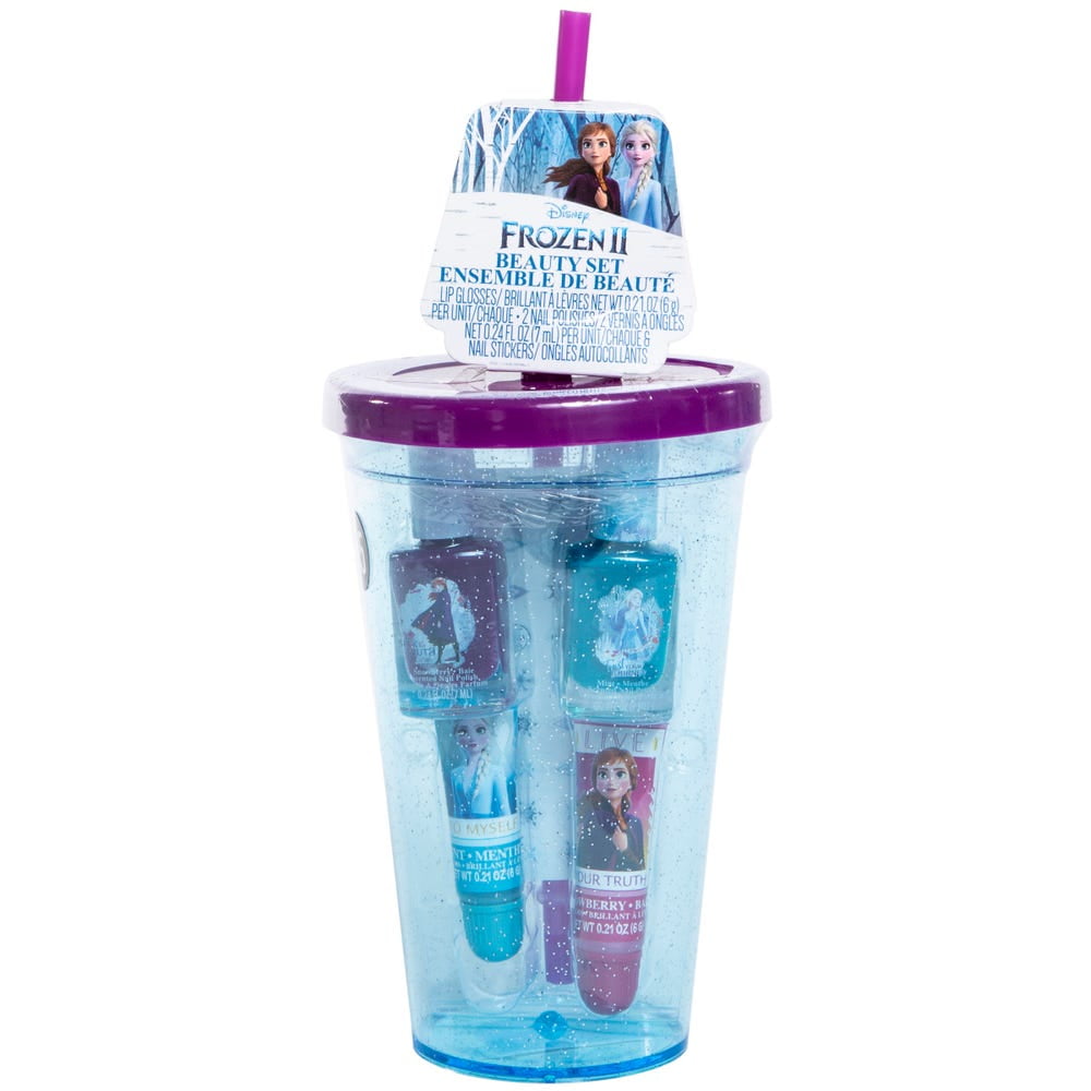 Disney Frozen 2 travel tumbler beauty set