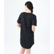 thumbnail image 2 of Vestido Camisero Aeropostale Pijama Mujer Negro Grande, 2 of 2