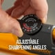 thumbnail image 2 of Afilador de cuchillos Smith's Ajustable Manual S-50264 Gris/Amarillo, 2 of 9