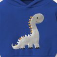 thumbnail image 5 of TOWED22 Toddler Girls Boys Graphic Long Sleeve Pullover Top Hoodie Sweatshirt with Pocket,Blue,5-6 Y, 5 of 7