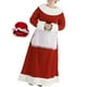 thumbnail image 1 of Disfraz de Señora Claus, disfraz de cosplay, trajes navideños para dama para juego de rol de mascarada. L, 1 of 9