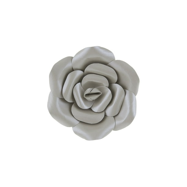 Mega Crafts 8 Handmade Paper Flower In Silver For Home Decor Wedding Bouquets Receptions Event Flower Planning Table Centerpieces Backdrop Wall Decoration Garlands Parties Walmart Com Walmart Com