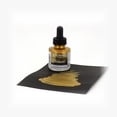 thumbnail image 2 of Dr. Ph. Martin's® Iridescent Calligraphy Color (11R) Ink Bottle, 1.0 US fl oz, Copper Plate Gold, 1 Bottle, 2 of 2