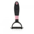 thumbnail image 4 of Deshedding Dog Brush, Dog Brush for Shedding Dog Rake Cat Brush Double Sided Undercoat Rake Comb for Detangling, Deshedding Pet Grooming Brush for Small, Medium Dogs and Cats, 4 of 7