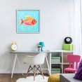 thumbnail image 4 of Stupell Industries Cottage Whimsical Orange Fish White Framed Giclee Art, 24 x 24, by Andrea Haase, 4 of 8